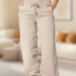 📢📢50% OFF !! ⏰3/4 High-Waist Slim Fit Drawstring Pocket Joggers