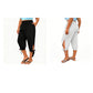 📢📢40% OFF !! ⏰Women's Casual Elastic Waistband Capri Pants