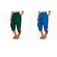📢📢40% OFF !! ⏰Women's Casual Elastic Waistband Capri Pants