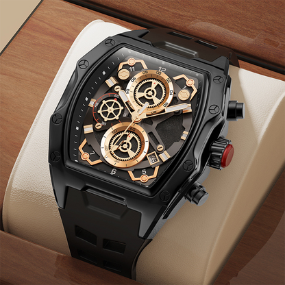 📢📢40% OFF !! ⏰Men's Tonneau Quartz Watch