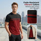 📢📢50% OFF !! ⏰Men's Color-Block Crew Neck T-Shirt