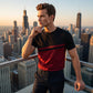 📢📢50% OFF !! ⏰Men's Color-Block Crew Neck T-Shirt