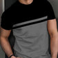 📢📢50% OFF !! ⏰Men's Color-Block Crew Neck T-Shirt