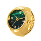 📢📢50% OFF !! ⏰Creative Round Quartz Finger Ring Watches