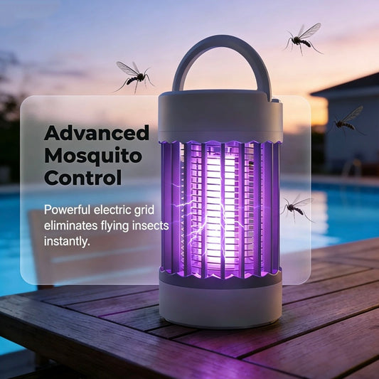 📢📢50% OFF !! ⏰2-in-1 Electric Mosquito Zapper & LED Light