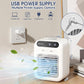 📢📢40% OFF !! ⏰Mini Portable Air Conditioner Cooler Humidifier