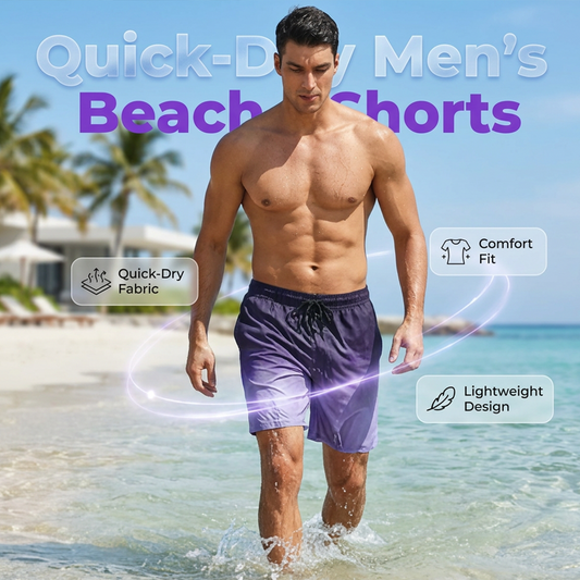 📢📢35% OFF !! ⏰Men's 2-in-1 Quick-Dry Casual Shorts