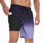 📢📢35% OFF !! ⏰Men's 2-in-1 Quick-Dry Casual Shorts
