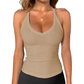 📢📢50% OFF !! ⏰Women's Ribbed V-Neck Tank Top