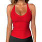 📢📢50% OFF !! ⏰Women's Ribbed V-Neck Tank Top