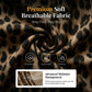 Leopard Print Spaghetti Strap Mini Dress