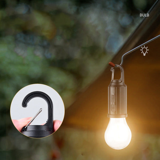 📢📢50% OFF !! ⏰Warm Filament Solar Powered LED Camping Bulb