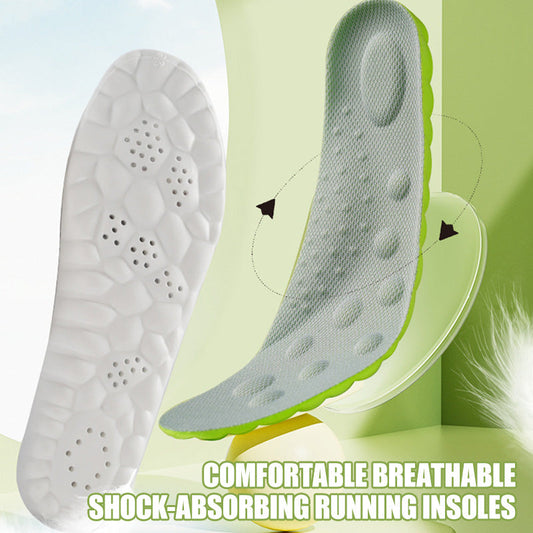 📢📢50% OFF !! ⏰Comfortable Breathable Shock-Absorbing Running Insoles