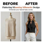 📢📢40% OFF !! ⏰Summer Sleeveless Stand Collar V-Neck Top