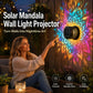 📢📢50% OFF !! ⏰🌿Solar Mandala Projection Lamp Waterproof Auto Light