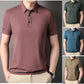 📢📢50% OFF !! ⏰Men's Short Sleeve Slim Fit Collared T-Shirt