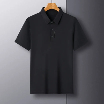 📢📢50% OFF !! ⏰Men's Short Sleeve Slim Fit Collared T-Shirt