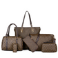 📢📢50% OFF !! ⏰6-Piece Women's Fashion Handbag Set