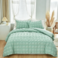 📢📢40% OFF !! ⏰3-Piece Pintuck Textured Duvet Cover Set