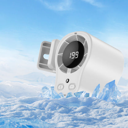📢📢50% OFF !! ⏰Hands-Free Personal Cooling Fan with LED Display