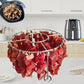 📢📢50% OFF !! ⏰Stainless Steel Round Oven Grill with Skewer