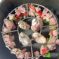 📢📢50% OFF !! ⏰Stainless Steel Round Oven Grill with Skewer