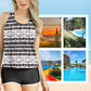 📢📢50% OFF !! ⏰Women's Comfortable Printed Bikini 3-Piece Set