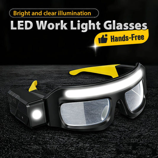 📢📢35% OFF !! ⏰Hands-Free LED Work Light Glasses