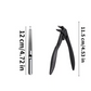📢📢50% OFF !! ⏰Stainless Steel Curved Nail Clipper – Ergonomic & Easy for Seniors