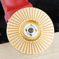 📢📢50% OFF !! ⏰Wood Angle Shaping Wheel – Fast-Cut, Sharp, Wear-Resistant, for Angle Grinder ✨