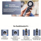 📢📢50% OFF !! ⏰❄️Bladeless Portable Refrigeration Fan, 100+ Speed Adjustable Personal Mini Cooling Fan with Digital Display