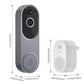 📢📢50% OFF !! ⏰Smart Home Wireless HD Video Doorbell & Chime