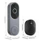 📢📢50% OFF !! ⏰Smart Home Wireless HD Video Doorbell & Chime