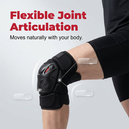 📢📢50% OFF !! ⏰ Motorcycle Knee & Elbow Guard Set – Hard Shell, Articulated, Adjustable 🏍️