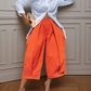 📢📢50% OFF !! ⏰Women's Casual Pleated Wide-Leg Cropped Pants