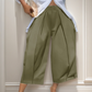 📢📢50% OFF !! ⏰Women's Casual Pleated Wide-Leg Cropped Pants