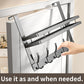 📢📢50% OFF !! ⏰Over The Door Hooks with Storage Basket