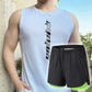 📢📢50% OFF !! ⏰ Men's Summer Athletic Tank Top & Loose Shorts Two-Piece Suit – Quick-dry, breathable & lightweight – perfect for gym, running or hot weather 🔥
