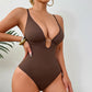 📢📢50% OFF !! ⏰Women's Deep V-Neck Waist Shaping Bodysuit
