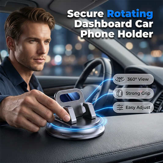 📢📢50% OFF !! ⏰Rotating Dashboard Car Phone Holder