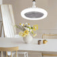 📢📢50% OFF !! ⏰ LED Ceiling Fan with Remote Control & Three-Colour Dimming – 3 Speeds, Quiet Motor – Perfect for bedrooms, living rooms or offices – energy-saving and silent 🔇