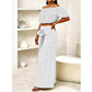 📢📢35% OFF !! ⏰Women's Off-Shoulder Polka Dot 2-Piece Set