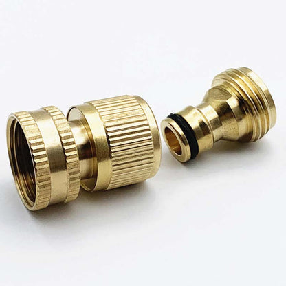 📢📢50% OFF !! ⏰3/4" Brass Quick Connect Fittings for Water Hose