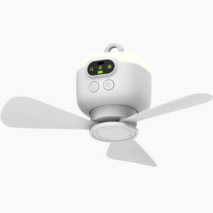 📢📢40% OFF !! ⏰Rechargeable Ceiling Fan with LED Light