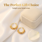 Women's Textured Hoop Earrings