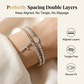 📢📢BUY 1 GET 1 FREE !! ⏰Double-Wrap Rosary Beaded Bracelet
