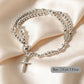 📢📢BUY 1 GET 1 FREE !! ⏰Double-Wrap Rosary Beaded Bracelet