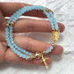 📢📢BUY 1 GET 1 FREE !! ⏰Double-Wrap Rosary Beaded Bracelet