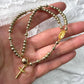 📢📢BUY 1 GET 1 FREE !! ⏰Double-Wrap Rosary Beaded Bracelet