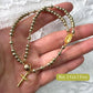📢📢BUY 1 GET 1 FREE !! ⏰Double-Wrap Rosary Beaded Bracelet